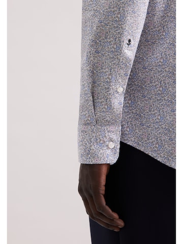 Coupe slim Chemise business SEIDENSTICKER en bleu