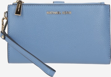 Portamonete di MICHAEL Michael Kors in blu: frontale