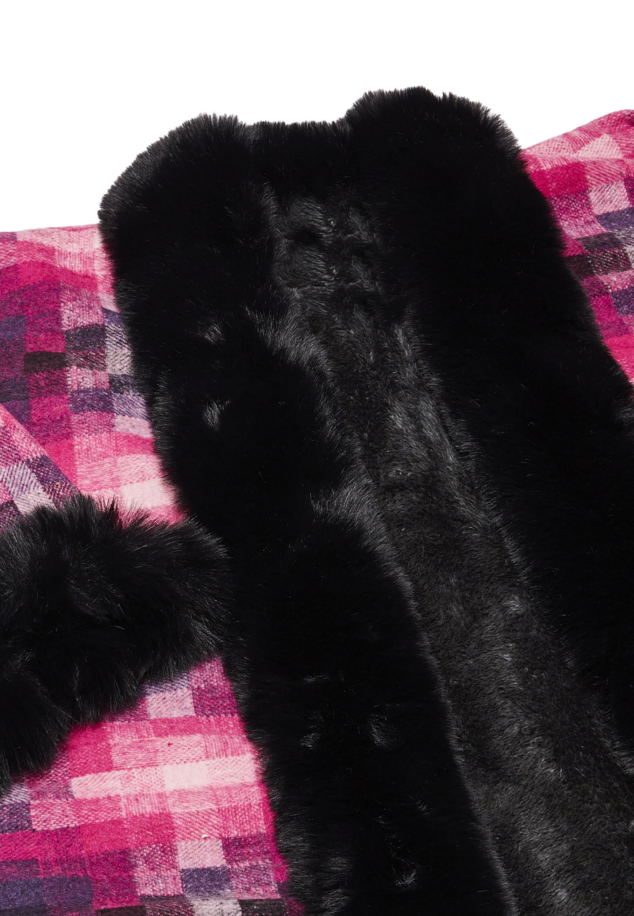 FRAULLY Кейп в Ярко-розовый