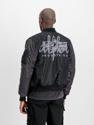 ALPHA INDUSTRIES Between-Season Jacket 'MA-1' in Black
