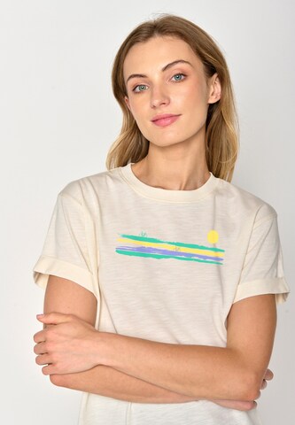 GREENBOMB Shirt in Wit