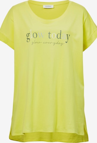 T-shirt Janet & Joyce en jaune : devant