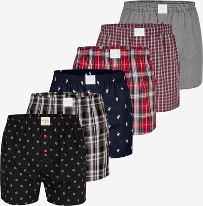 MG-1 Boxershorts 'Classics' in mischfarben, Produktansicht