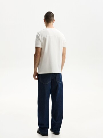 Bershka Shirt in White