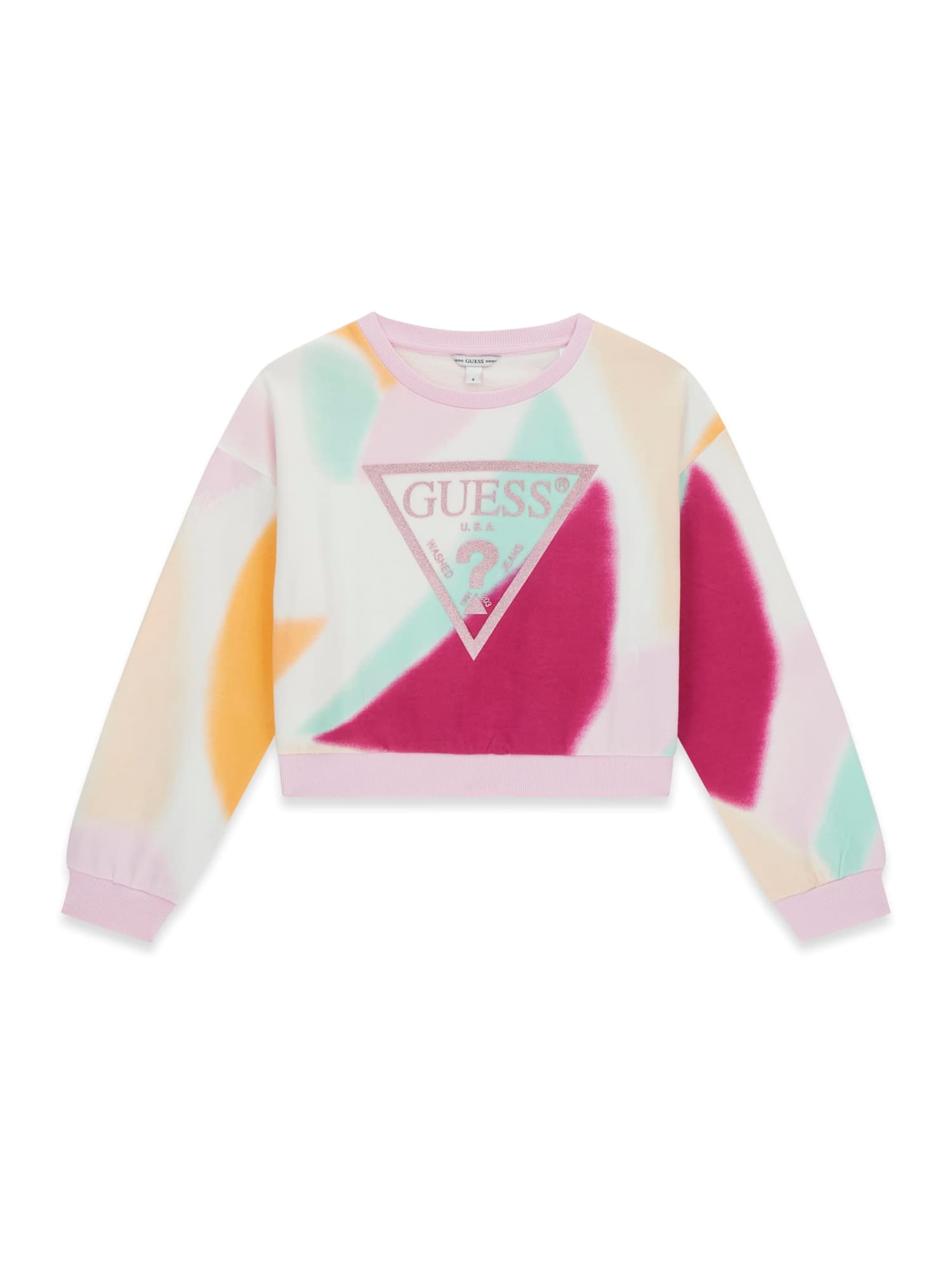 GUESS Sweatshirt in Pink: Vorderseite