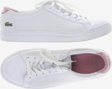 LACOSTE Sneakers & Trainers in 40 in White: front