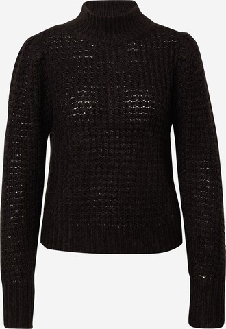 Pull-over OBJECT en noir : devant