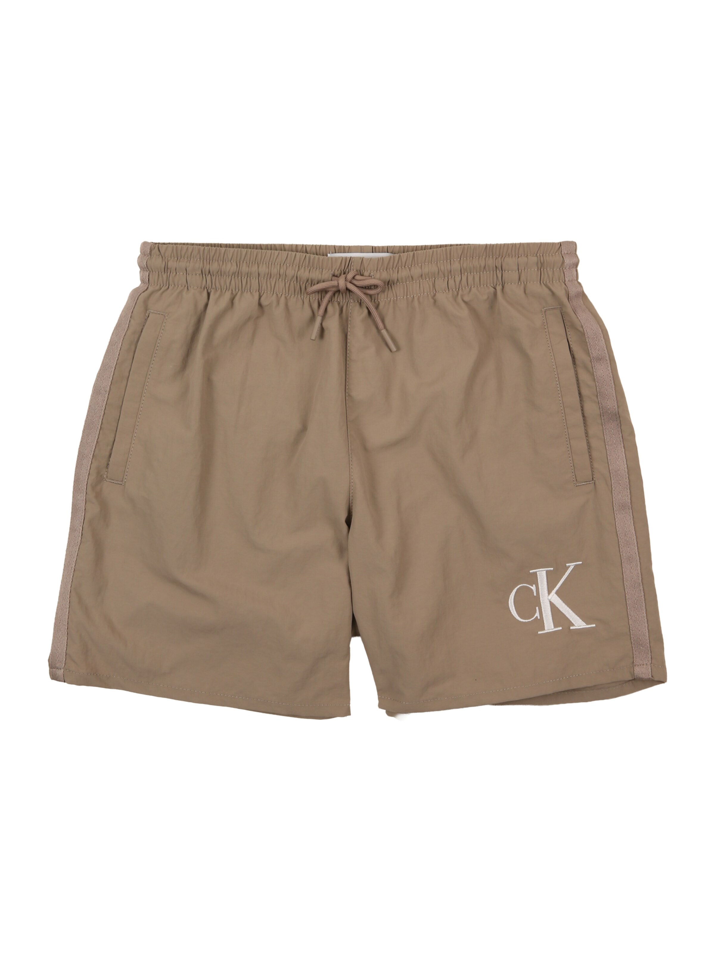 Calvin Klein Swimwear Badeshorts in Grau: Vorderseite