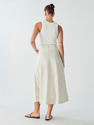 Gonna 'MIMIE' di Willa in beige: dietro