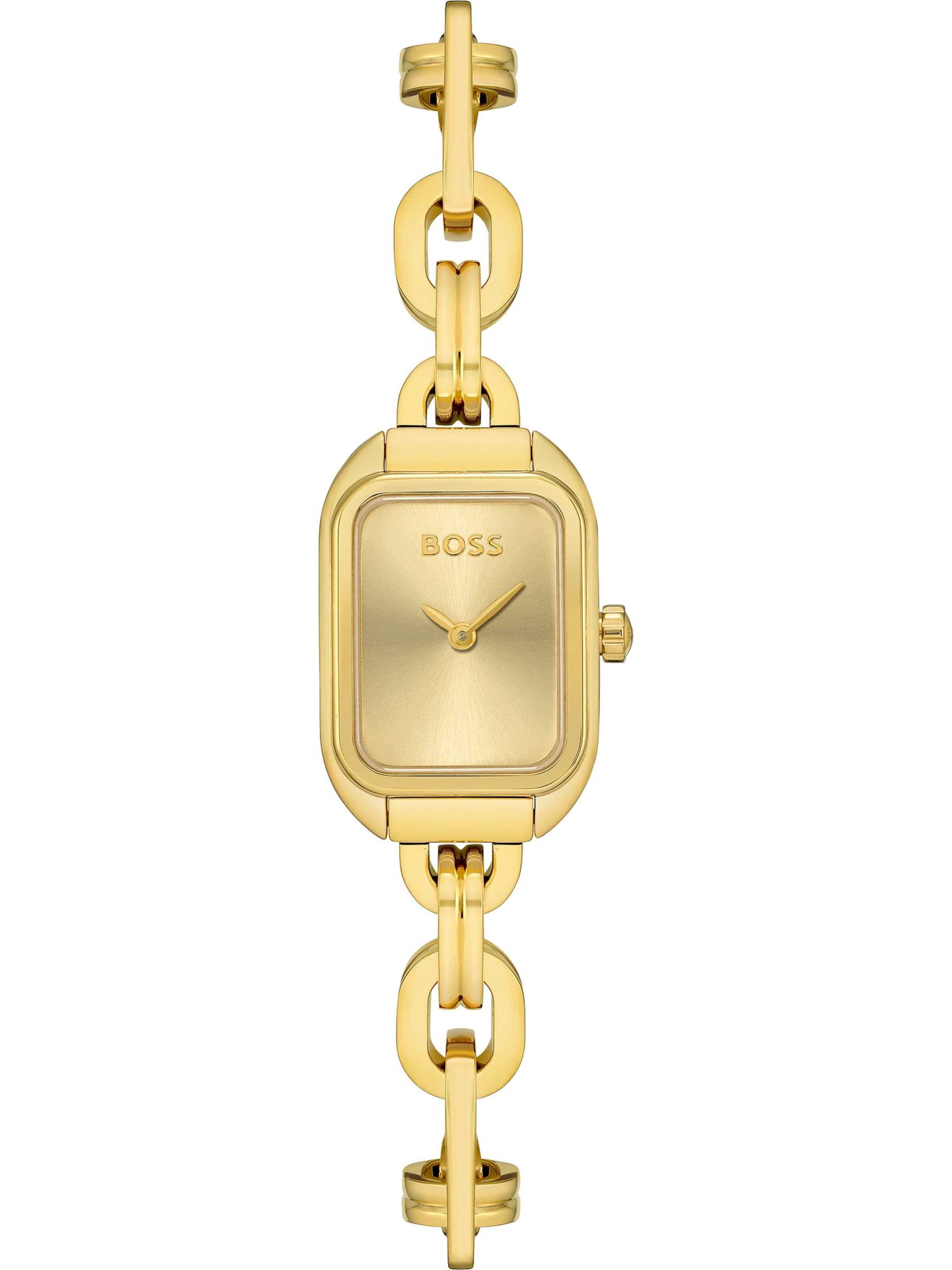 BOSS Аналоговые часы в Золотой: спереди