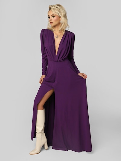 Madnezz House Kjole 'pat' i lilla, Produktvisning