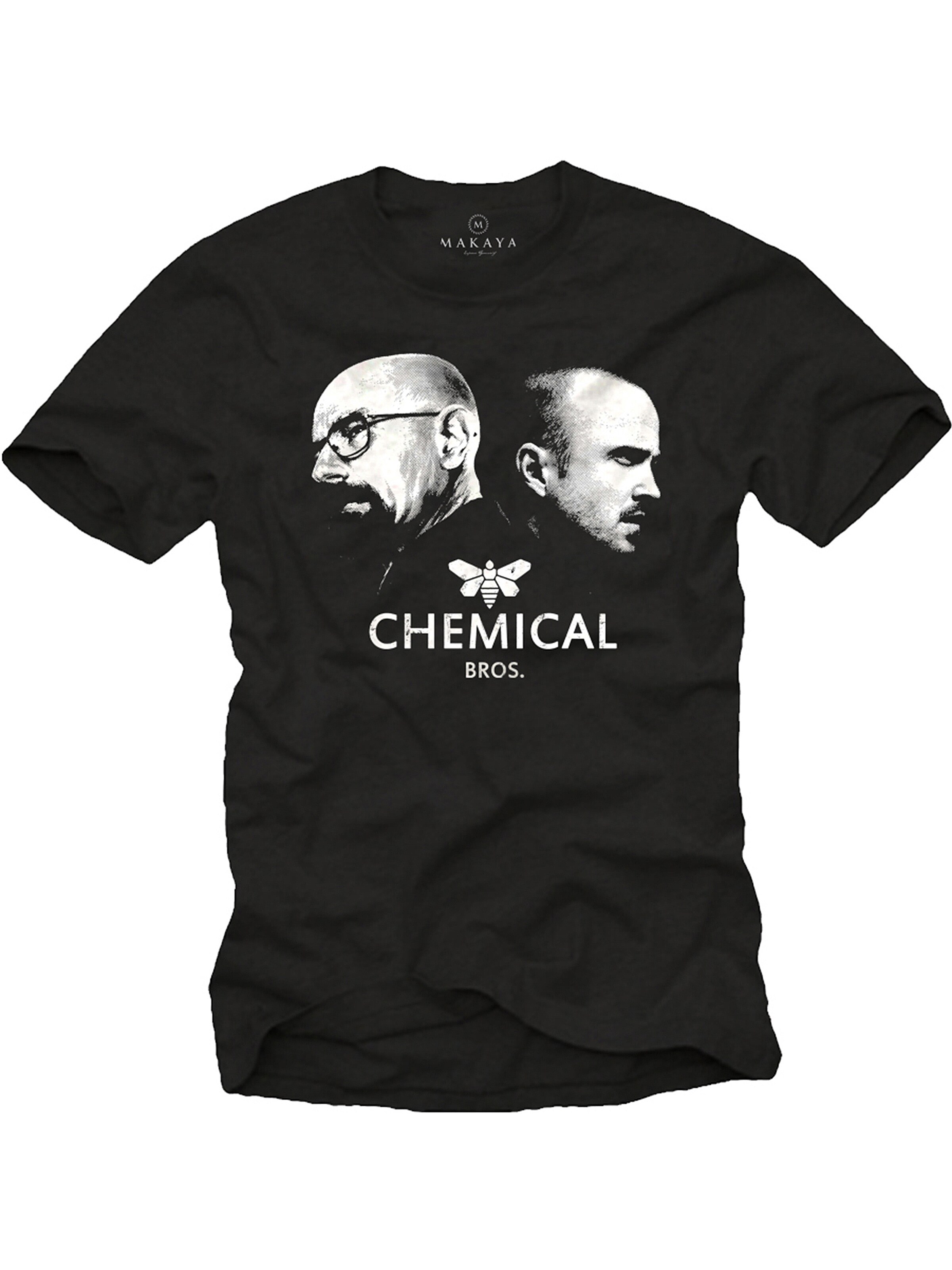 MAKAYA Shirt 'Chemical Bros.' in S in Black, Item view