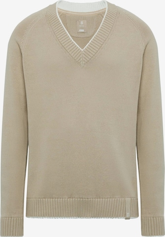 Boggi Milano Sweater in Beige: front