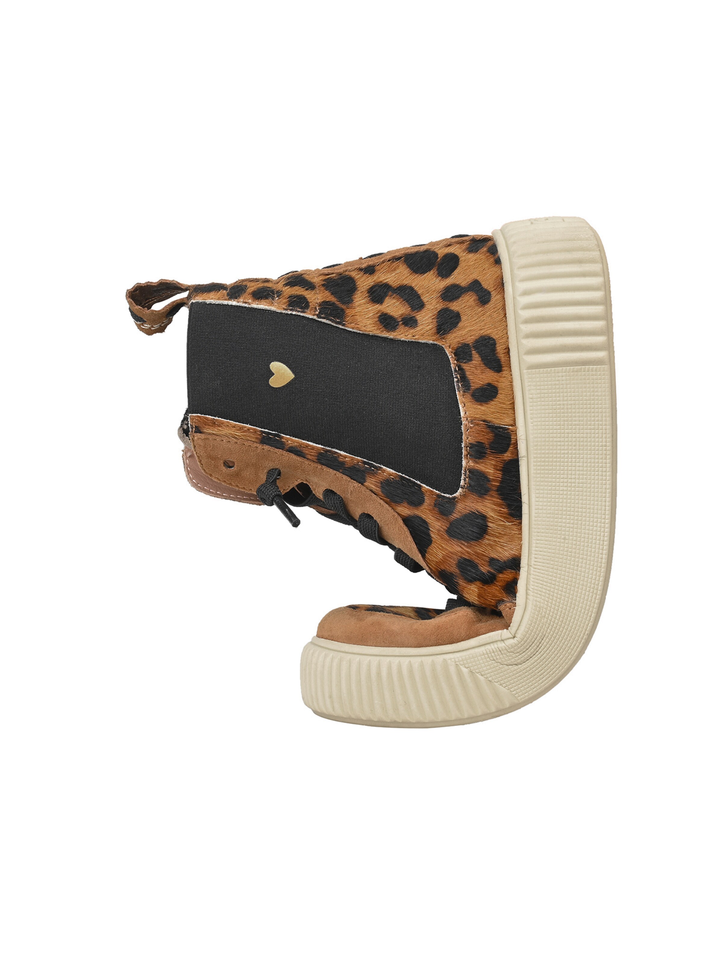 Crickit Sneakers hoog 'Sonia' in Bruin