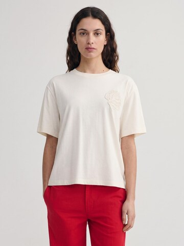 Thinking MU Koszulka 'LUCIA TEE WHITE' w kolorze biały: przód