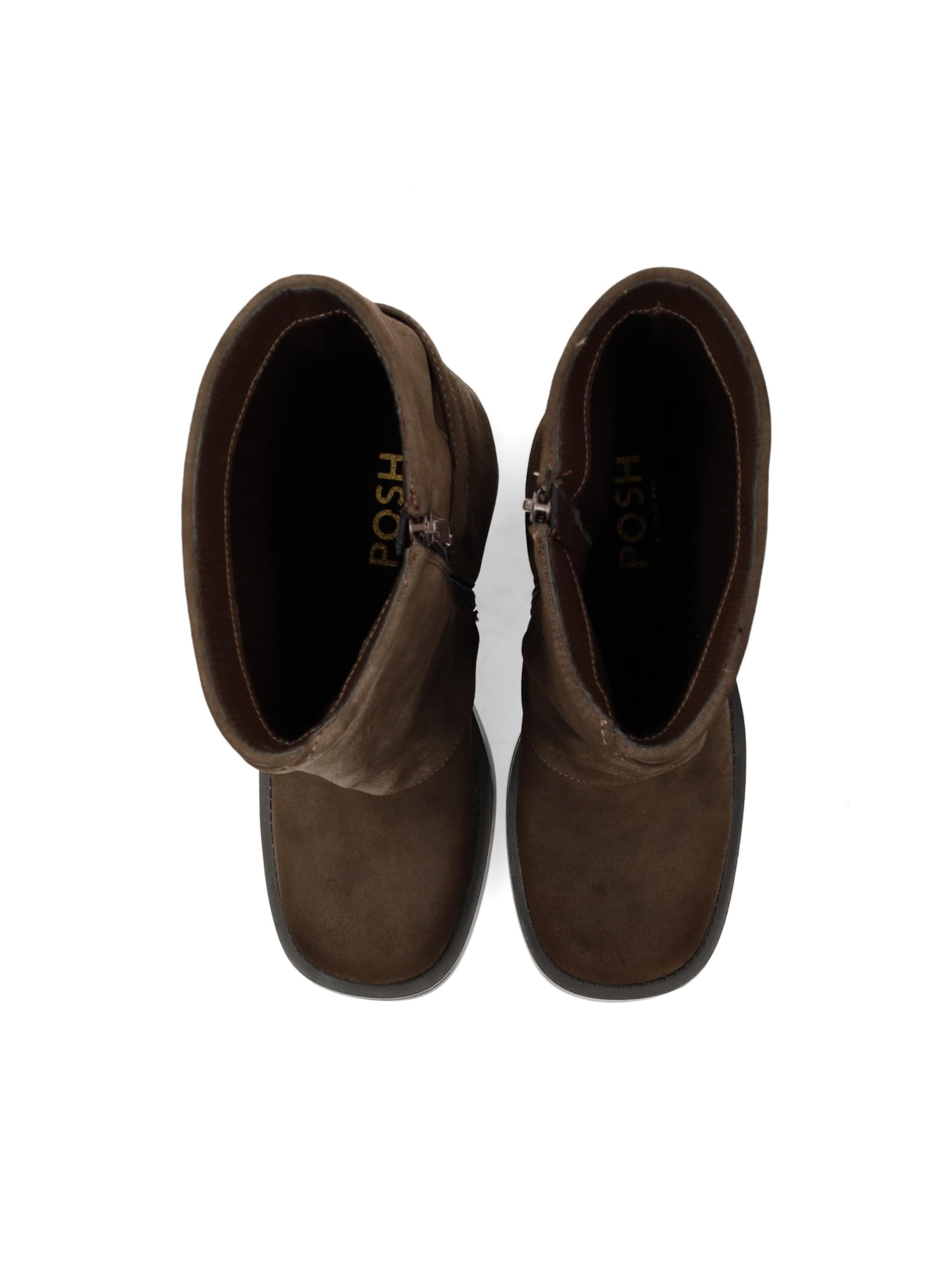 Bottes POSH by Poelman en marron