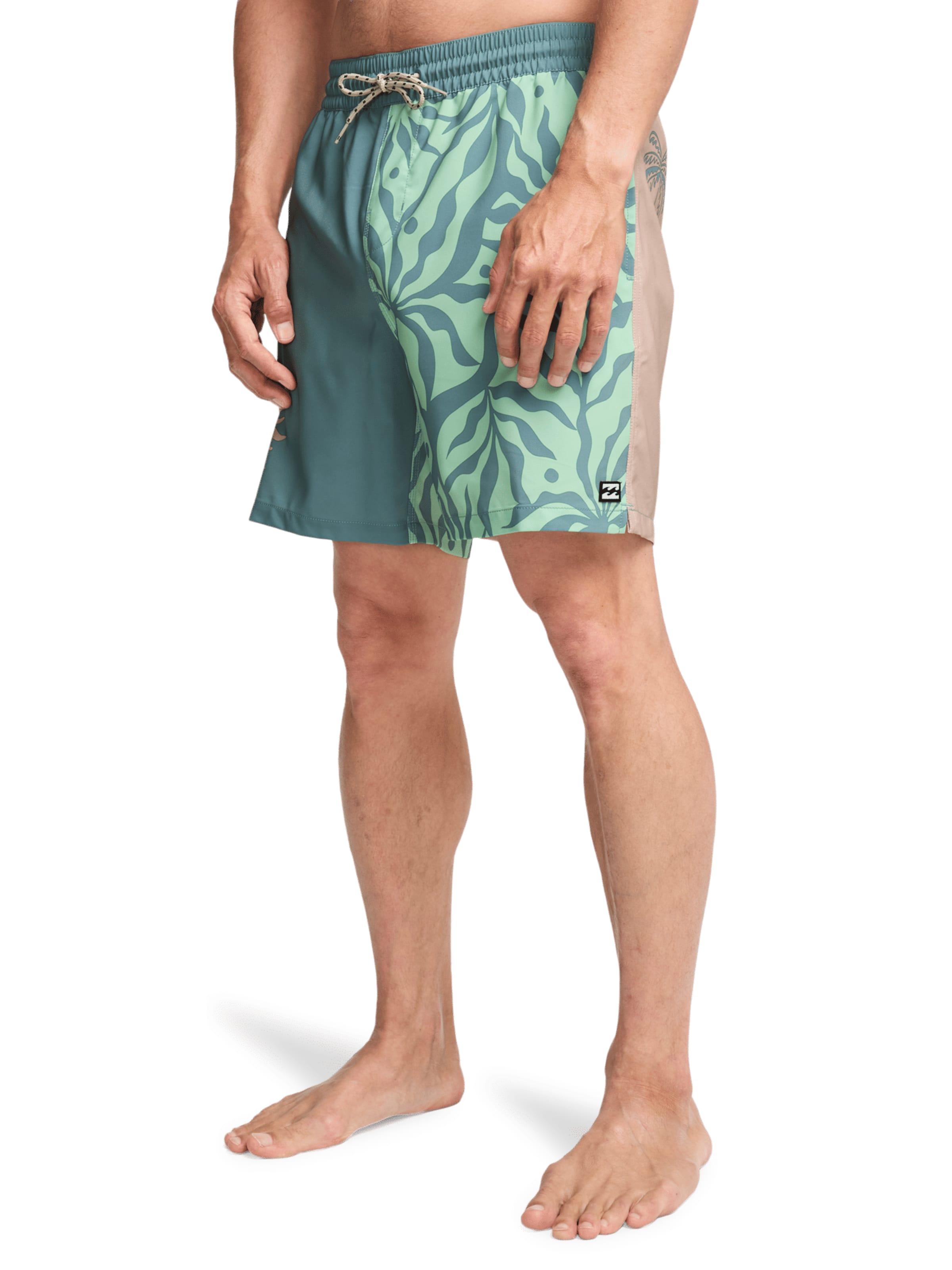 BILLABONG Badeshorts 'Reflection Layback' in Grün