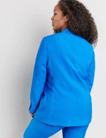 SAMOON Blazer in Blau