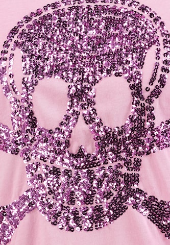 Key Largo Shirt 'Bone' in Pink