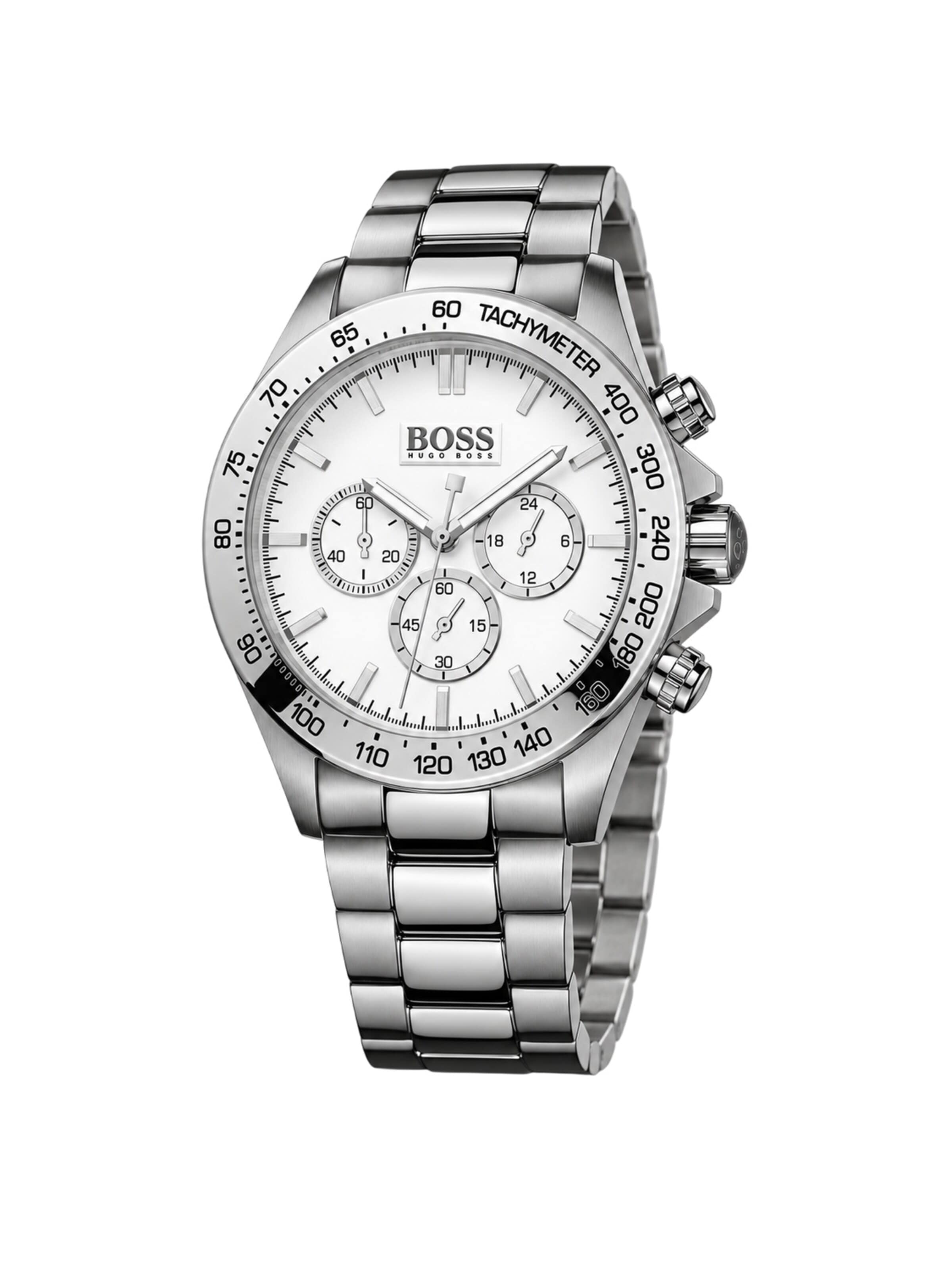 Montre à affichage analogique 'Herrenuhr HB1512965' BOSS en argent