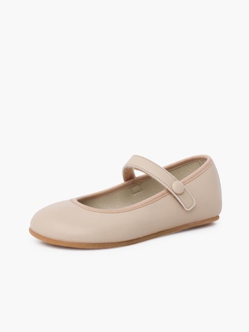 Pisamonas Ballet Flats in Beige: front