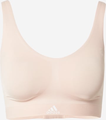 Bustino Reggiseno sportivo di ADIDAS SPORTSWEAR in rosa: frontale