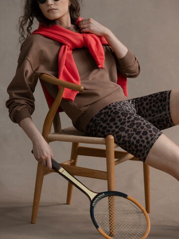 Hey Honey - Skinny Leggings 'Biker' en marrón