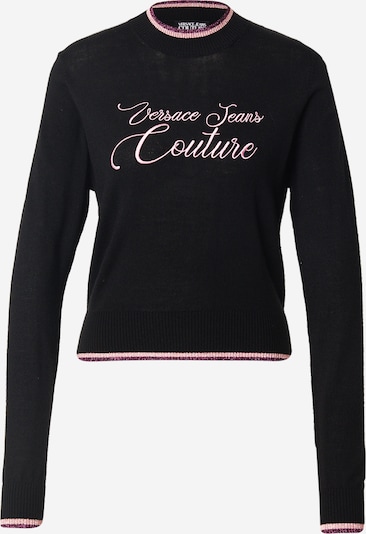 Megztinis iš Versace Jeans Couture, spalva – rožių spalva / juoda, Prekių apžvalga