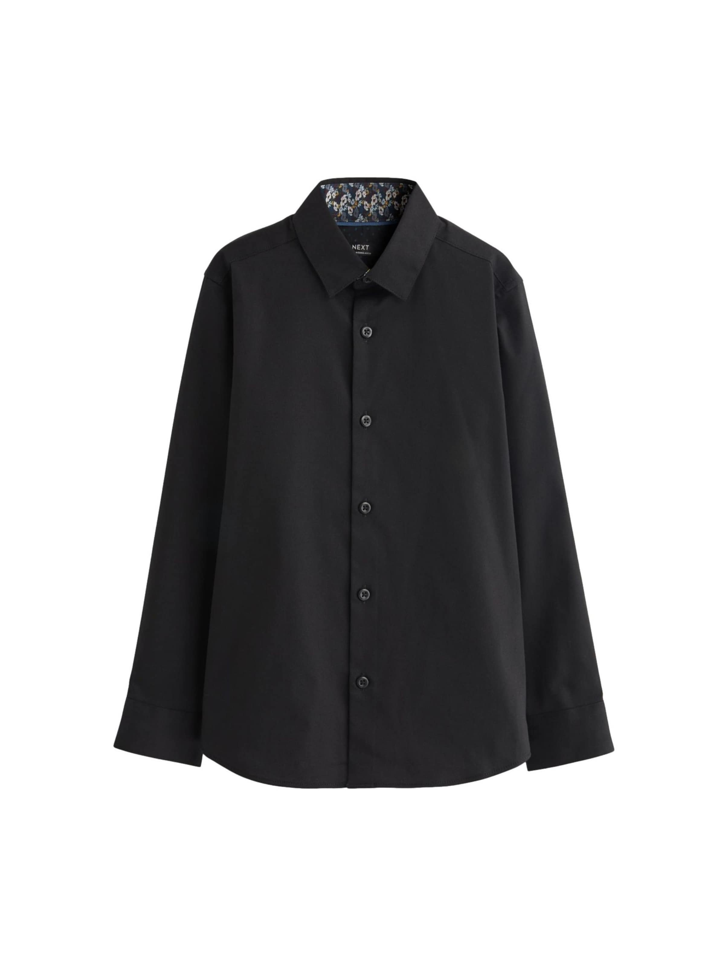 Next Regular Fit Skjorte i sort: forside