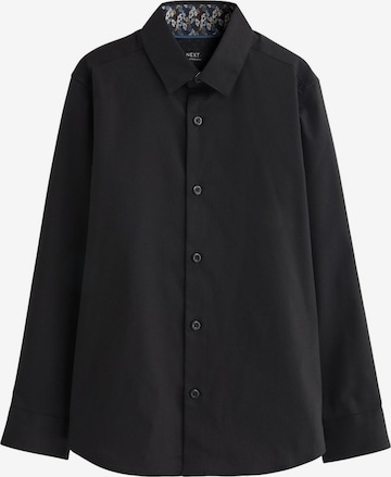 Next Regular fit Overhemd in Zwart: voorkant