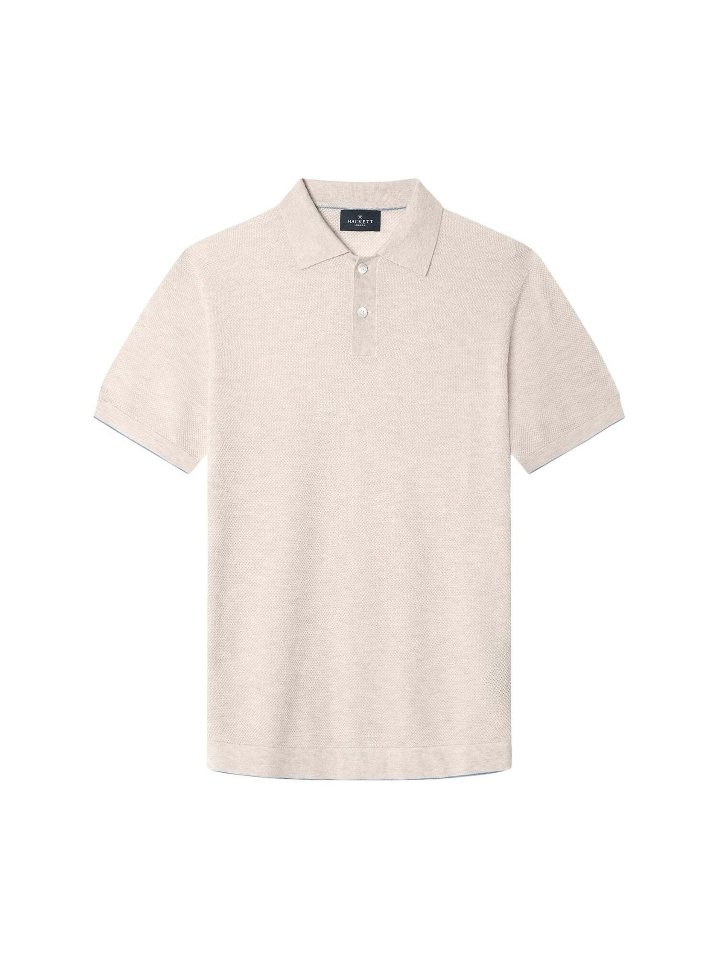 Maglietta di Hackett London in beige: frontale