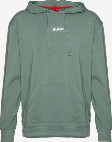 HUGO Red Sweatshirt 'Linked' in Green: front