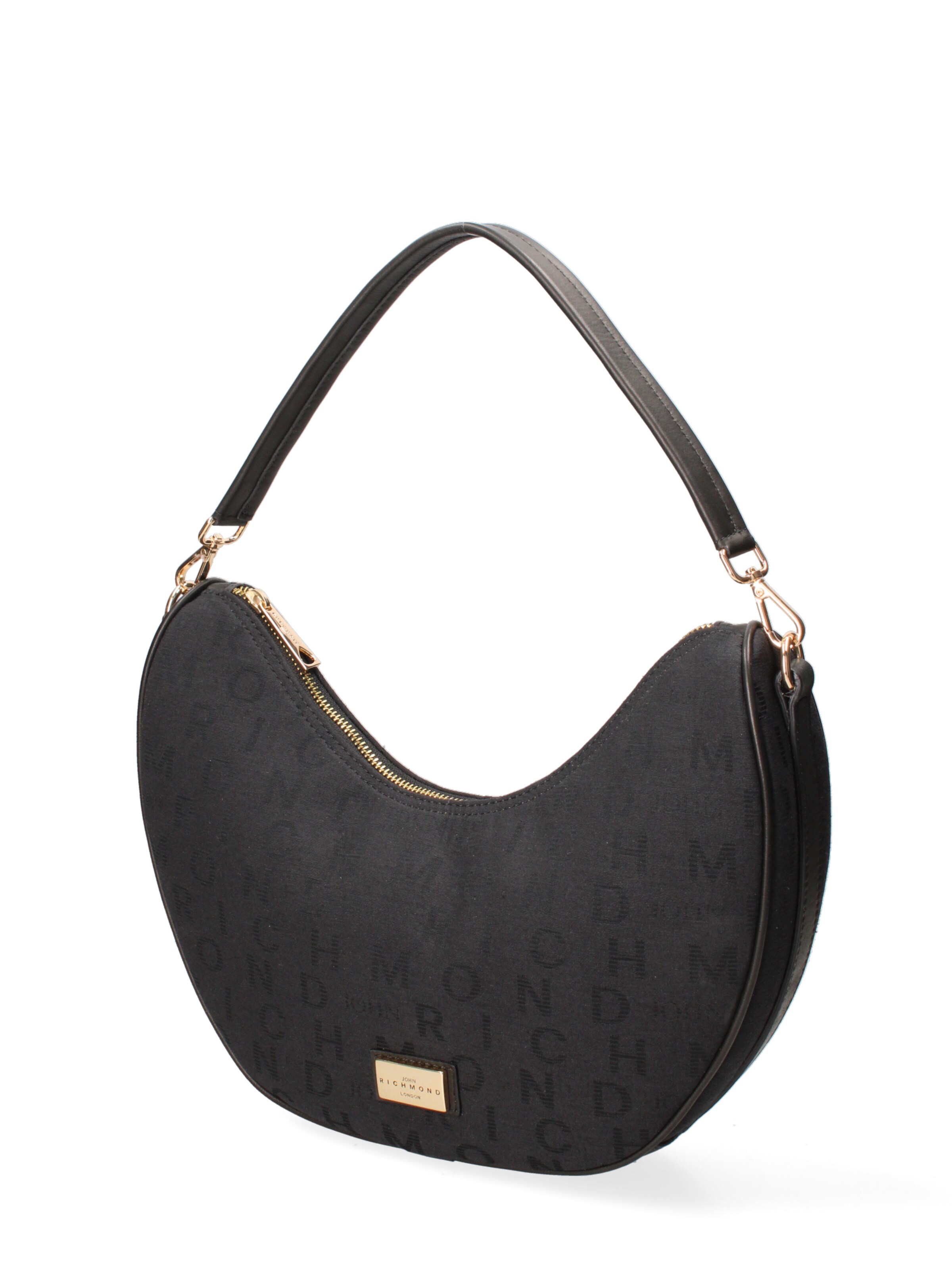 Sac bandoulière John Richmond en noir