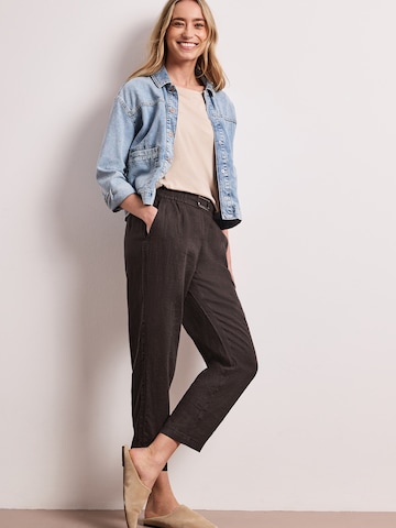 STREET ONE Обычный Штаны 'Bonny' в Коричневый