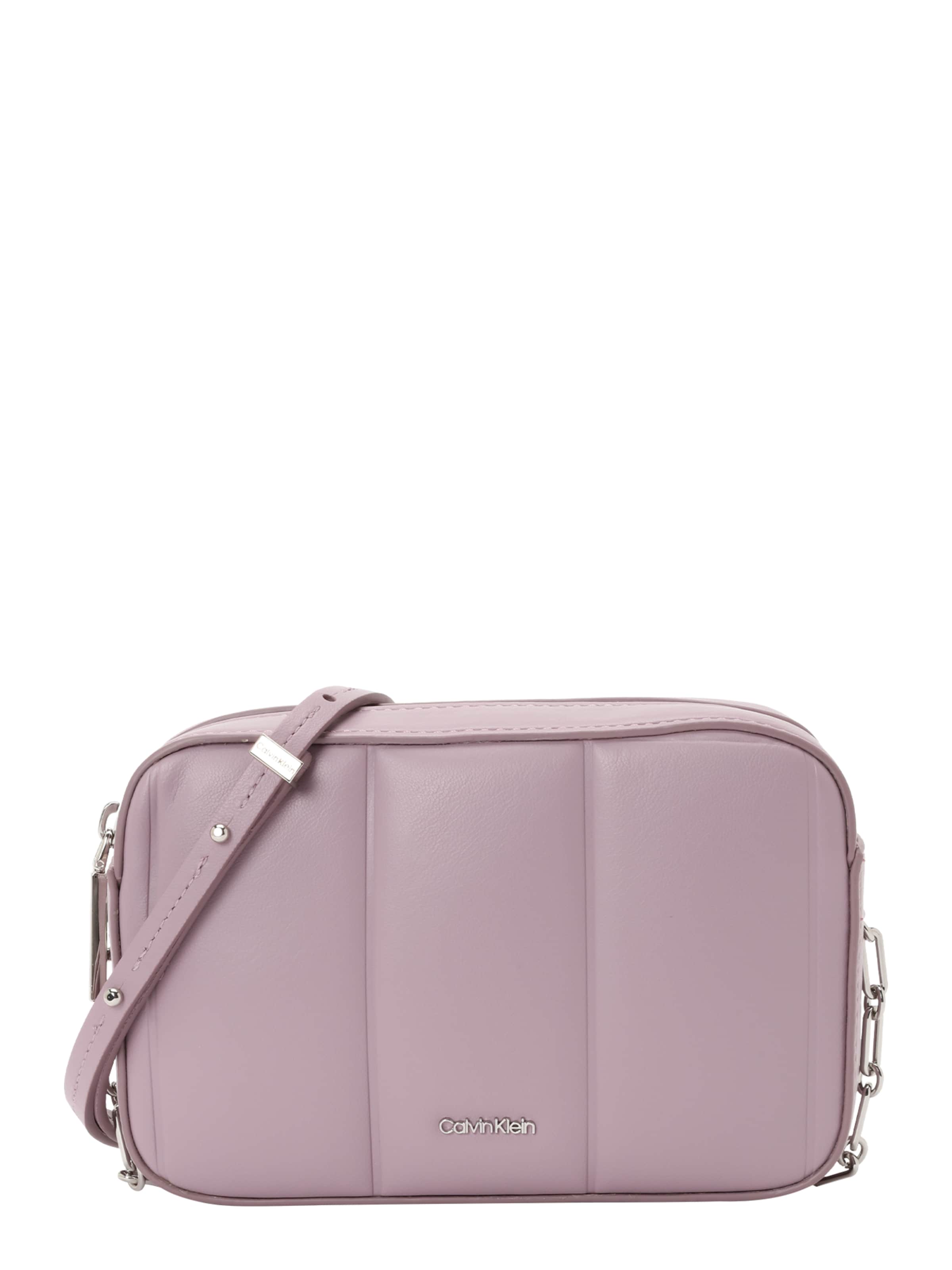 Calvin Klein Crossbody bag in Purple: front
