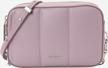 Calvin Klein Crossbody Bag in Purple: front
