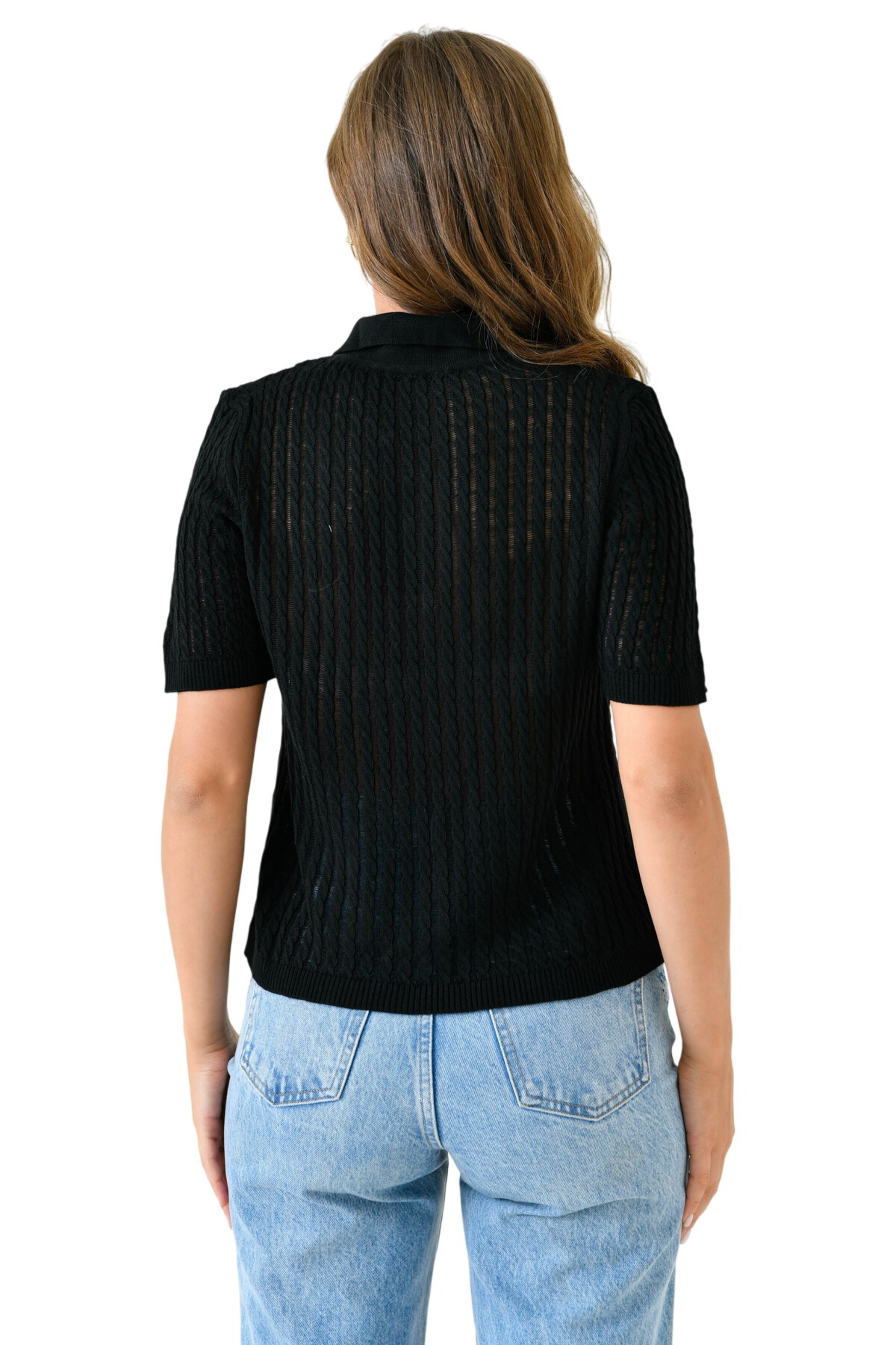 WOMAN VISION Sweater in Black