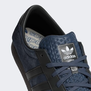 mėlyna ADIDAS ORIGINALS Sportbačiai be auliuko 'London'