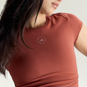 T-shirt fonctionnel ADIDAS BY STELLA MCCARTNEY en marron