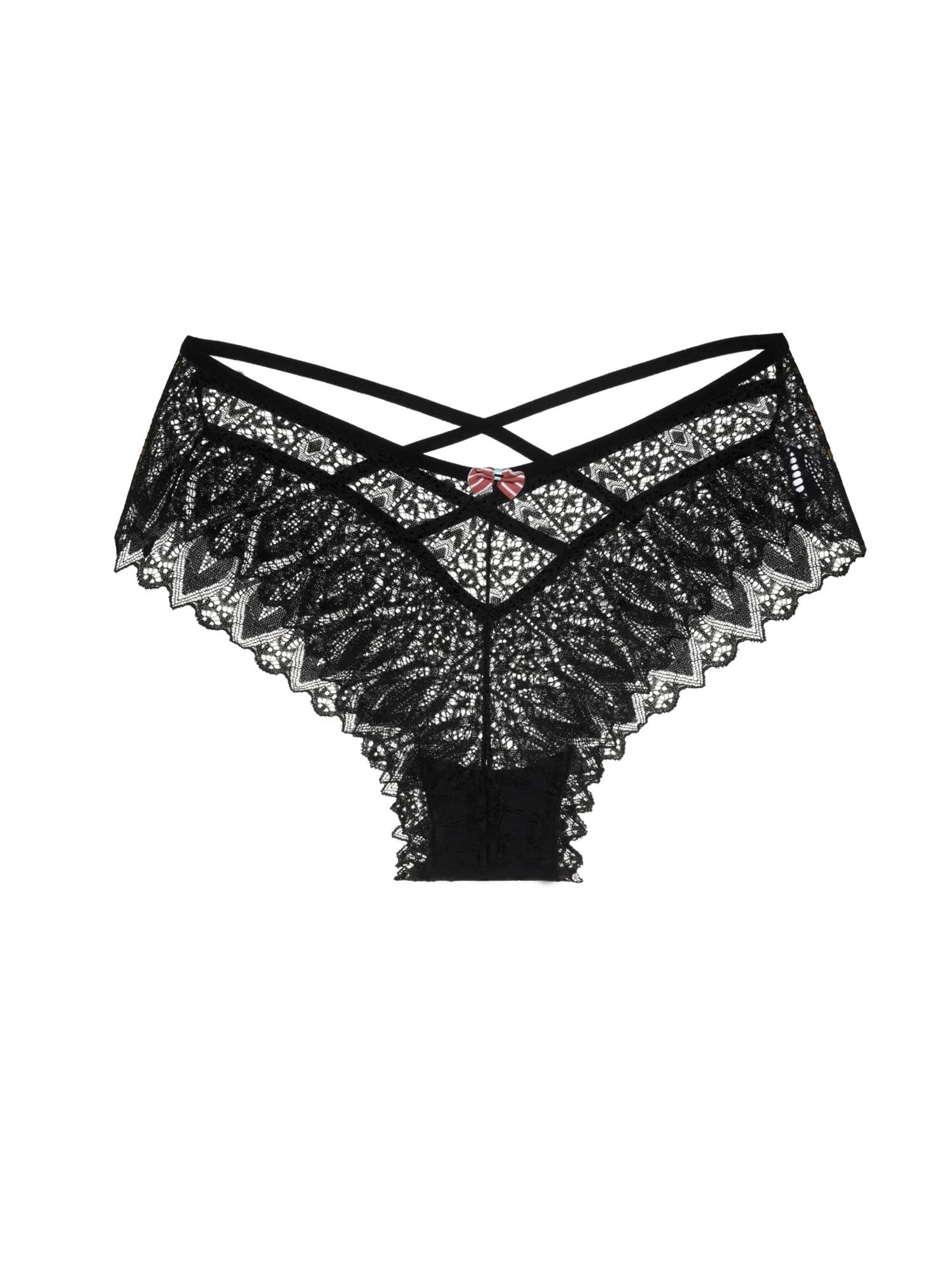 Orchibelle Thong 'Slip (3er-Pack)' in Black