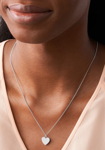 FOSSIL Necklace in Silver: front