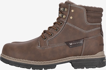 Whistler Lace-Up Boots 'Rego' in Brown