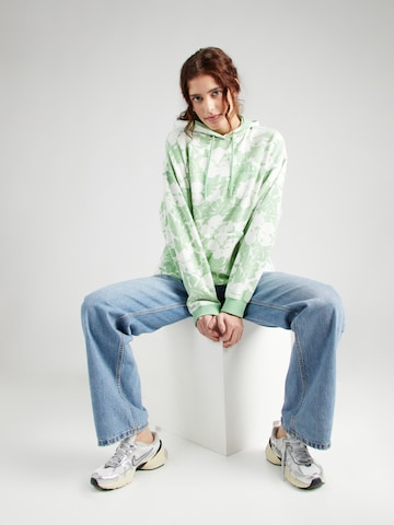 ROXY Sweatshirt 'THAT GIRL BEAUTIFUL' in Green