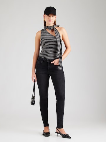 Skinny Jeans 'VISarah' di VILA in nero