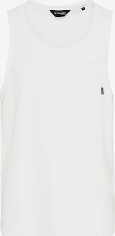 11 Project - Camiseta 'PRELIAS' en blanco: frente