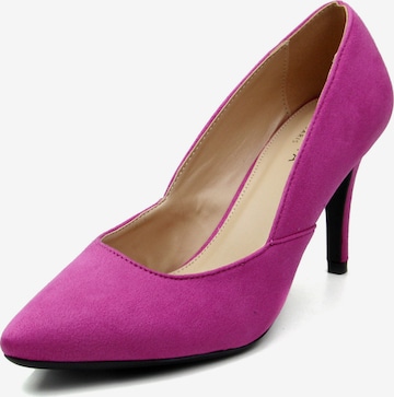 Celena - Sapatos de salto 'Carlotta' em roxo: frente