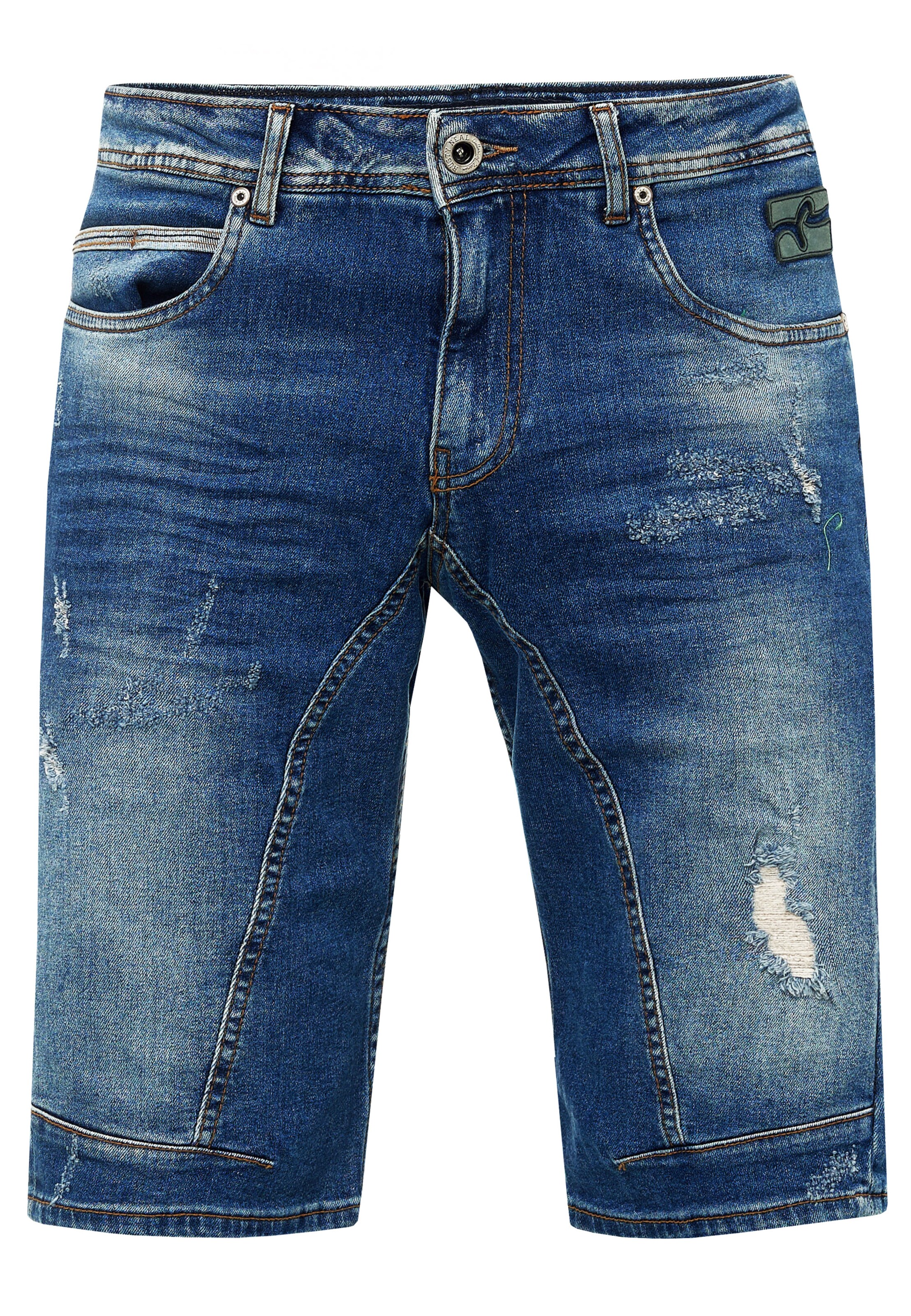 Rusty Neal Regular Jeans 'Yameto' in Blauw: voorkant
