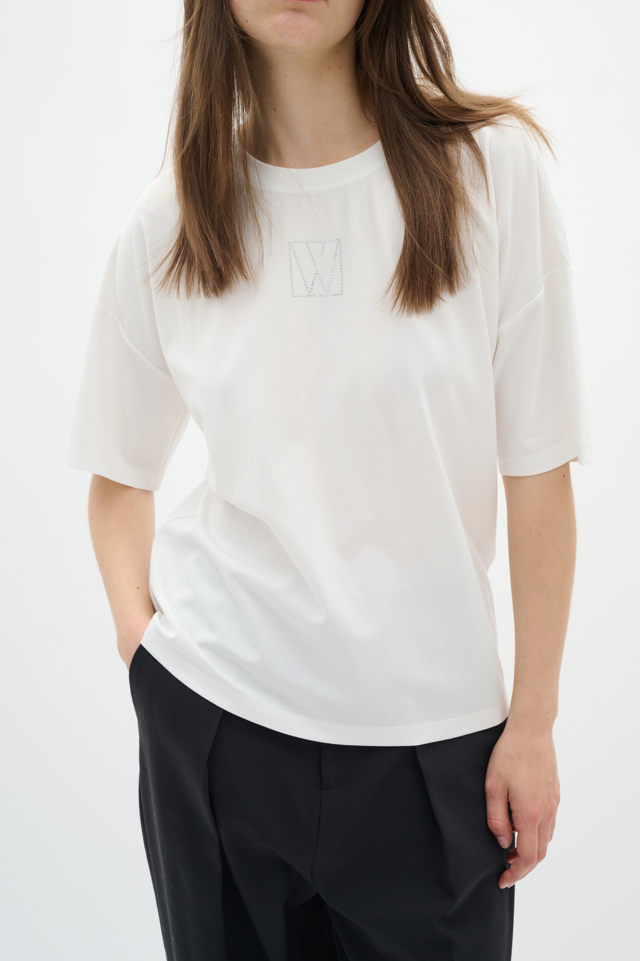 InWear - Camiseta 'Lux' en blanco