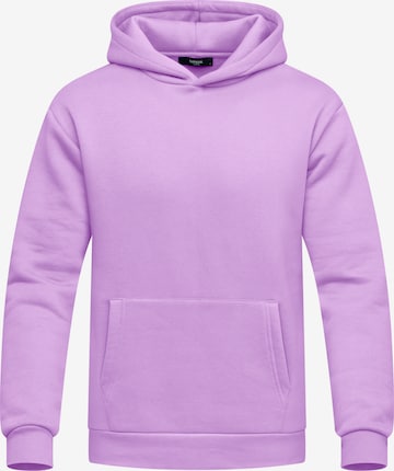 behype Sweatshirt 'COMFY' in Purple: front