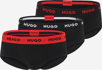 Slip HUGO Red en noir : devant